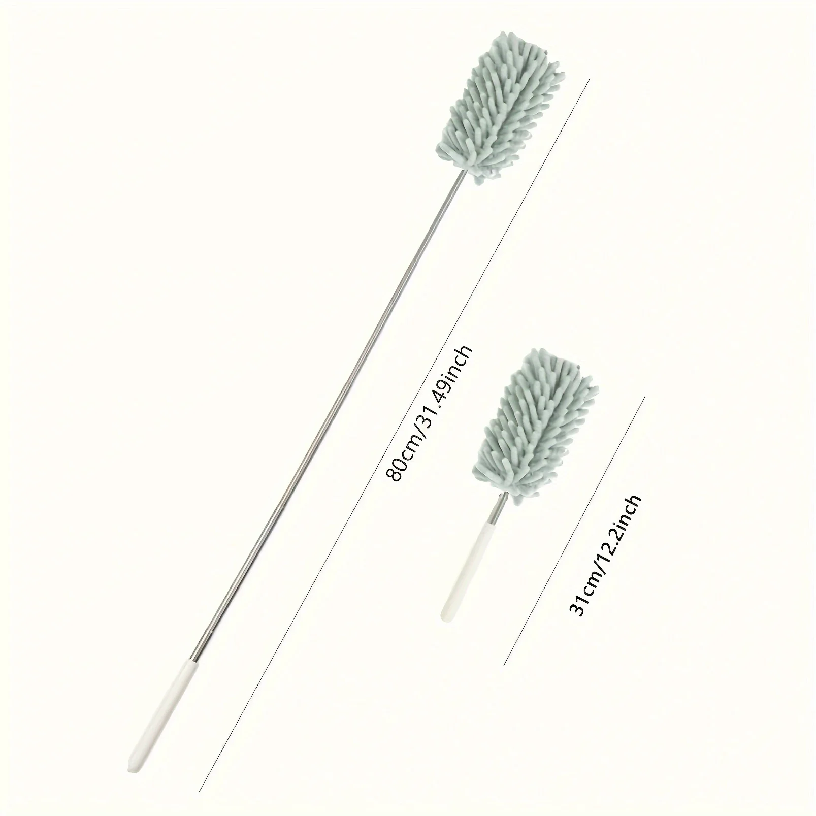 1pc-Telescopic Washable Dust Collector Suitable for Bedrooms and Living Rooms Detachable Cleaning Tool with Telescopic Rod