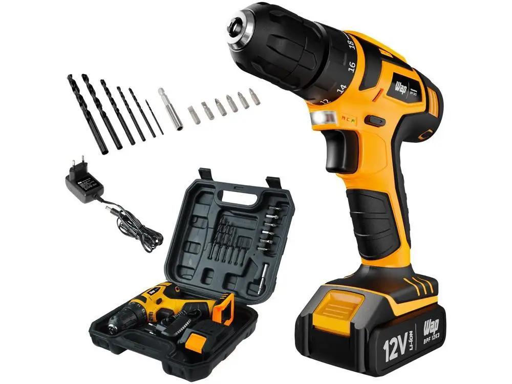 Furadeira E Parafusadeira Wap Bpf 12k3: A Ferramenta Ideal Para