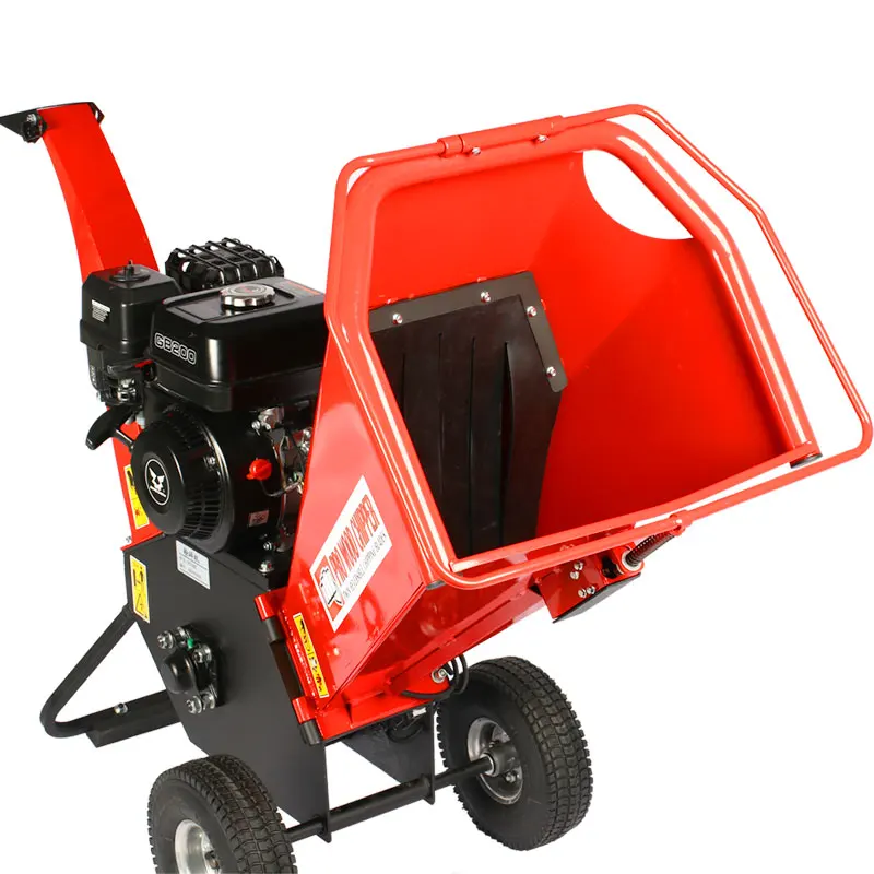 

15hp petrol powered wood chipper superfast self feeding shredder/wood chipper wood chipper
