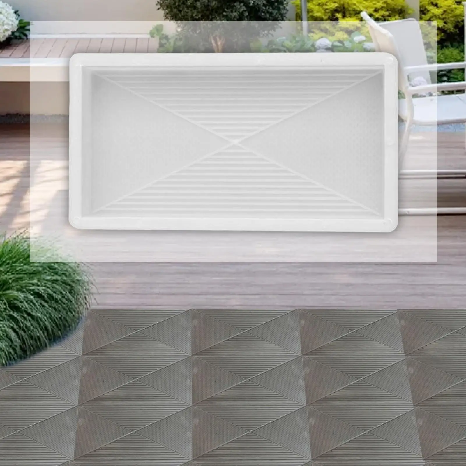 Garden Pavement Maker Tooling Landscaping Cement Making for Courtyards Garden