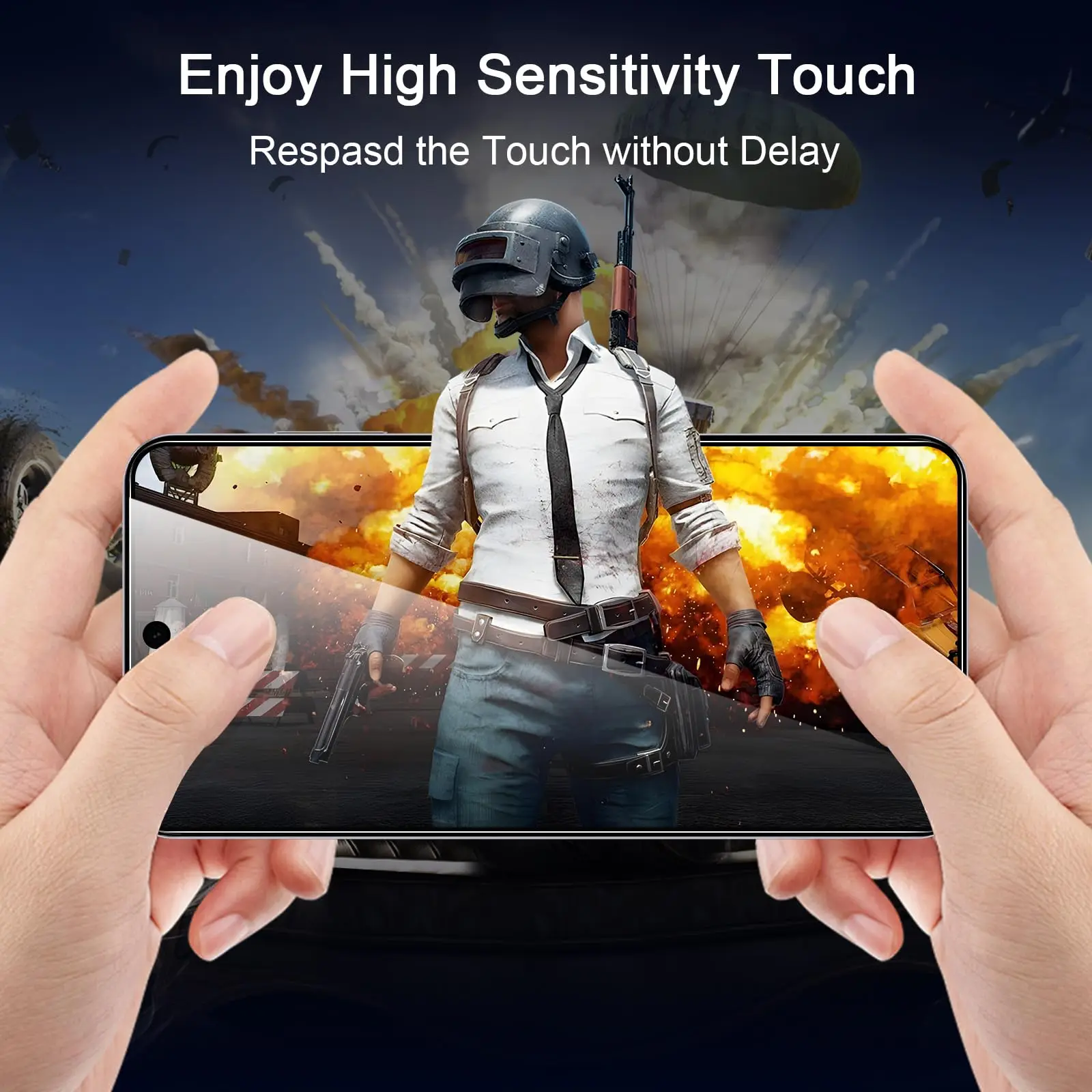 High Aluminum Anti-Spy Privacy Tempered Glass Screen Protector, 9H Scratch Resistant
