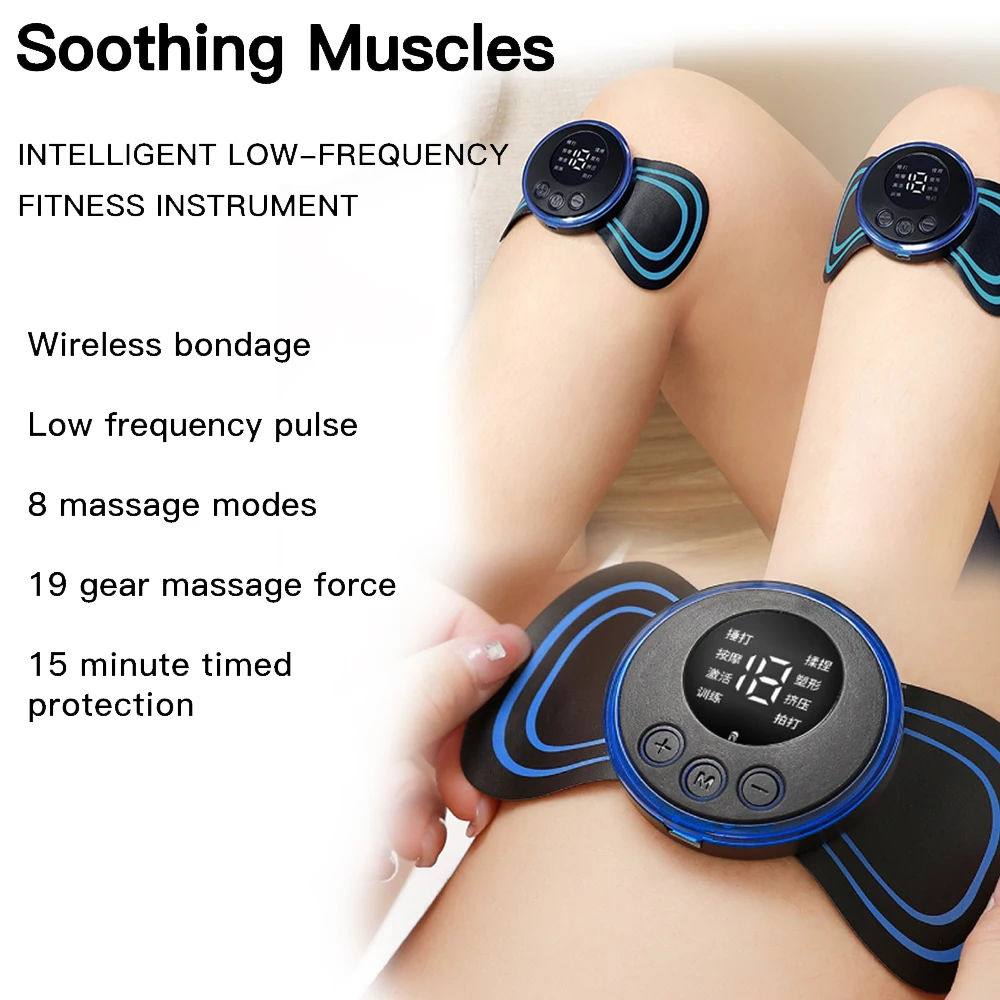 Electric Pulse Neck Massager EMS Cervical Massage For Neck Back Eletric muscle stimulator Tens electrostimulator 2