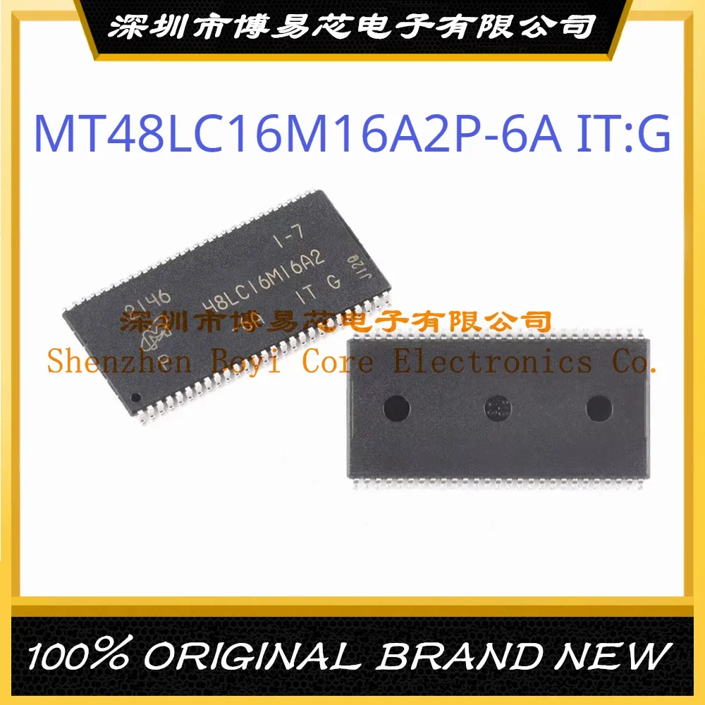 MT48LC16M16A2P-6A IT:G package TSOPII-54 new original genuine ic chip DDR SDRAM new cy7c1061g30 10zsxi original and genuine static random access memory sram chip package tsopii 54