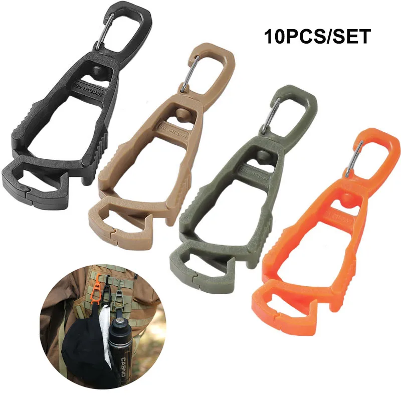 

10pcs Glove Clip Hanger Safety Glove Holder Working Gloves Clips Guard Glove Clamp Helmet Hanger Multifunctional Storage Clip