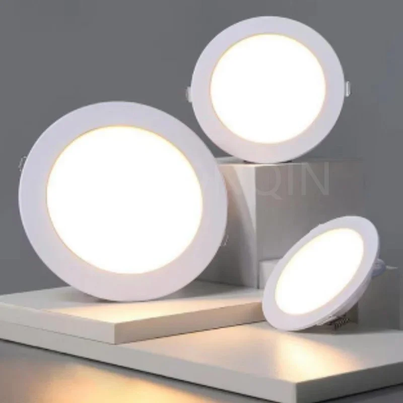 1Pcs/Lot LED Downlight AC230V 220V Led Panel Light 5W 9W 12W 15W 18W Recessed Ceiling Lamp Spotlight Indoor Lighting led ceiling light led downlight led spotlight