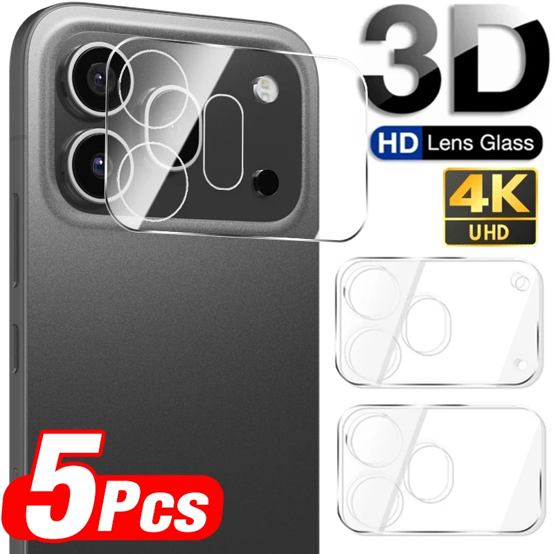 Premium HD Clear Camera Lens Protective Tempered Glass - Anti-Scratch Cover Films