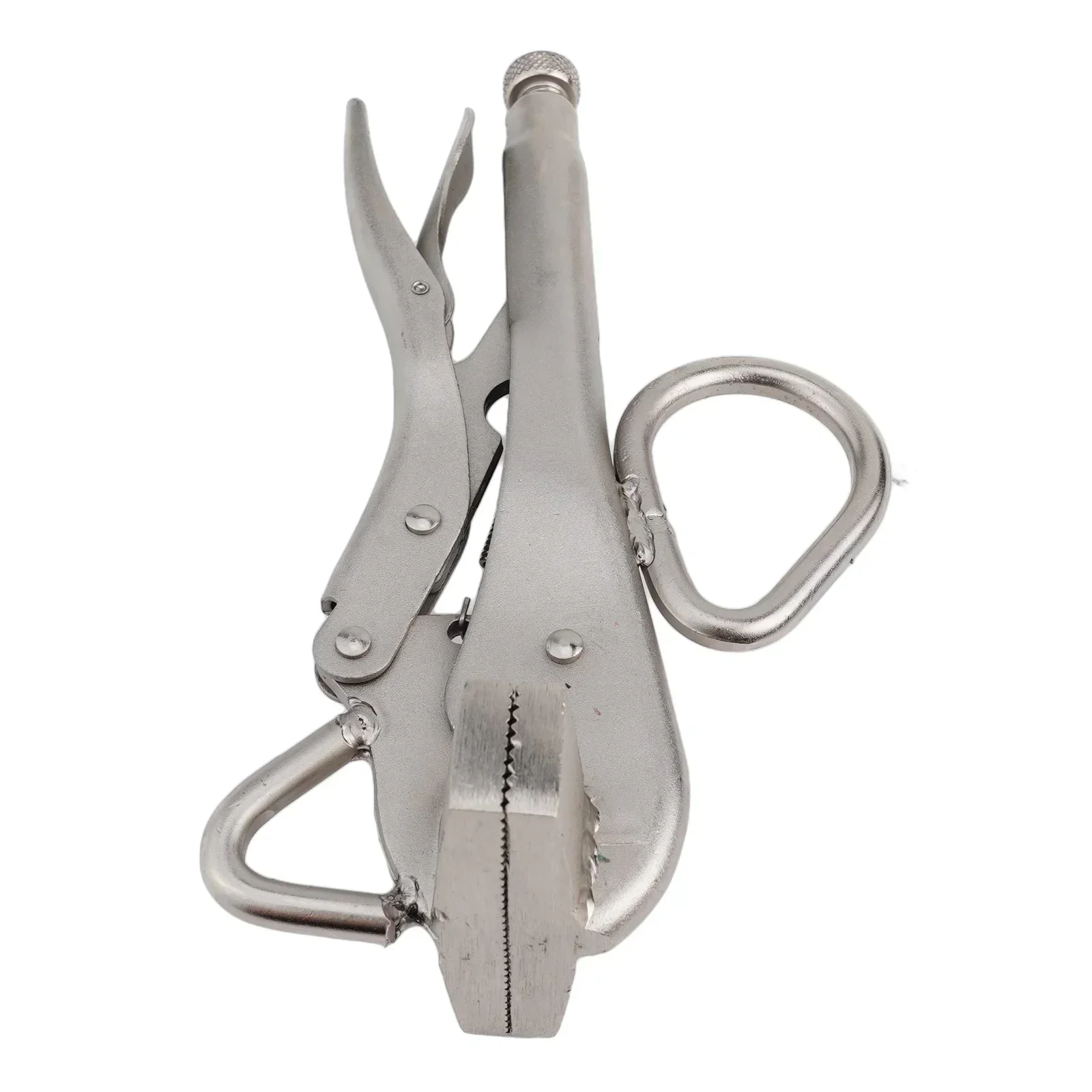 Carbon Steel Ultra Wide Steel Vise Flat Lock Plate Metal Clamp Duckbill Clamp Plier Shaping Easy Maneuverability