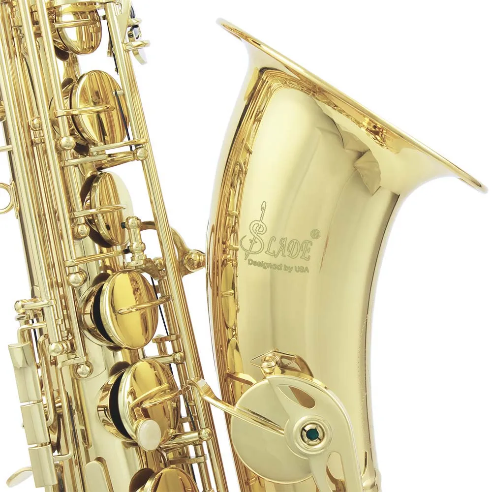 Pro Bb Tenor Sax - Gold Lacquered, Case & Accessories