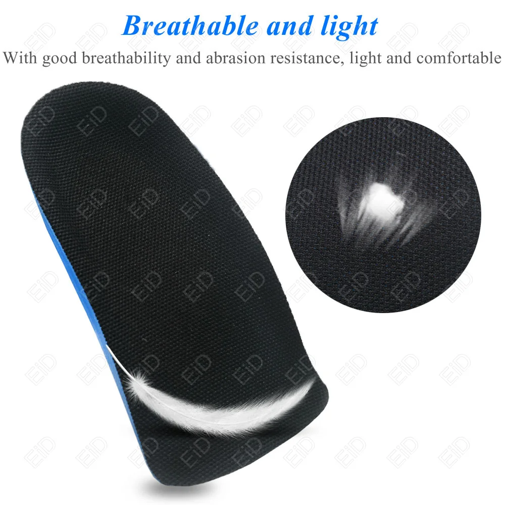 2-4cm erhöhte Innen sohle unsichtbare Unisex-Frauen erhöhen Einsatz kissen polster Eva Heben der Innen sohle Fersen bogens tütze höheres Kissen – Detail 7