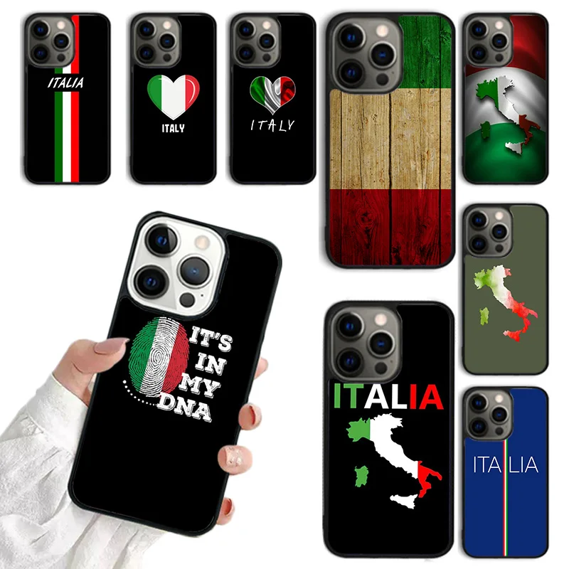 Custodia Protettiva Per Telefono Con Bandiera Nazionale Italia Italia Per Iphone 15 11 12 13 14 Pro Max Mini Cover Per Iphone Xs Max Xr 7 8 Plus