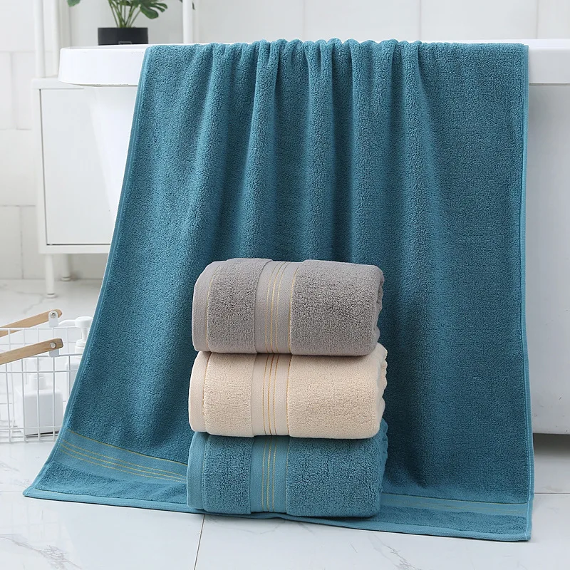 3Pcs Bath Towels Set 100% Turkish Cotton Bath Towel 70x140cm Hotel Soft  Towels Washcloths Bathroom Large Face Towel Bath - AliExpress