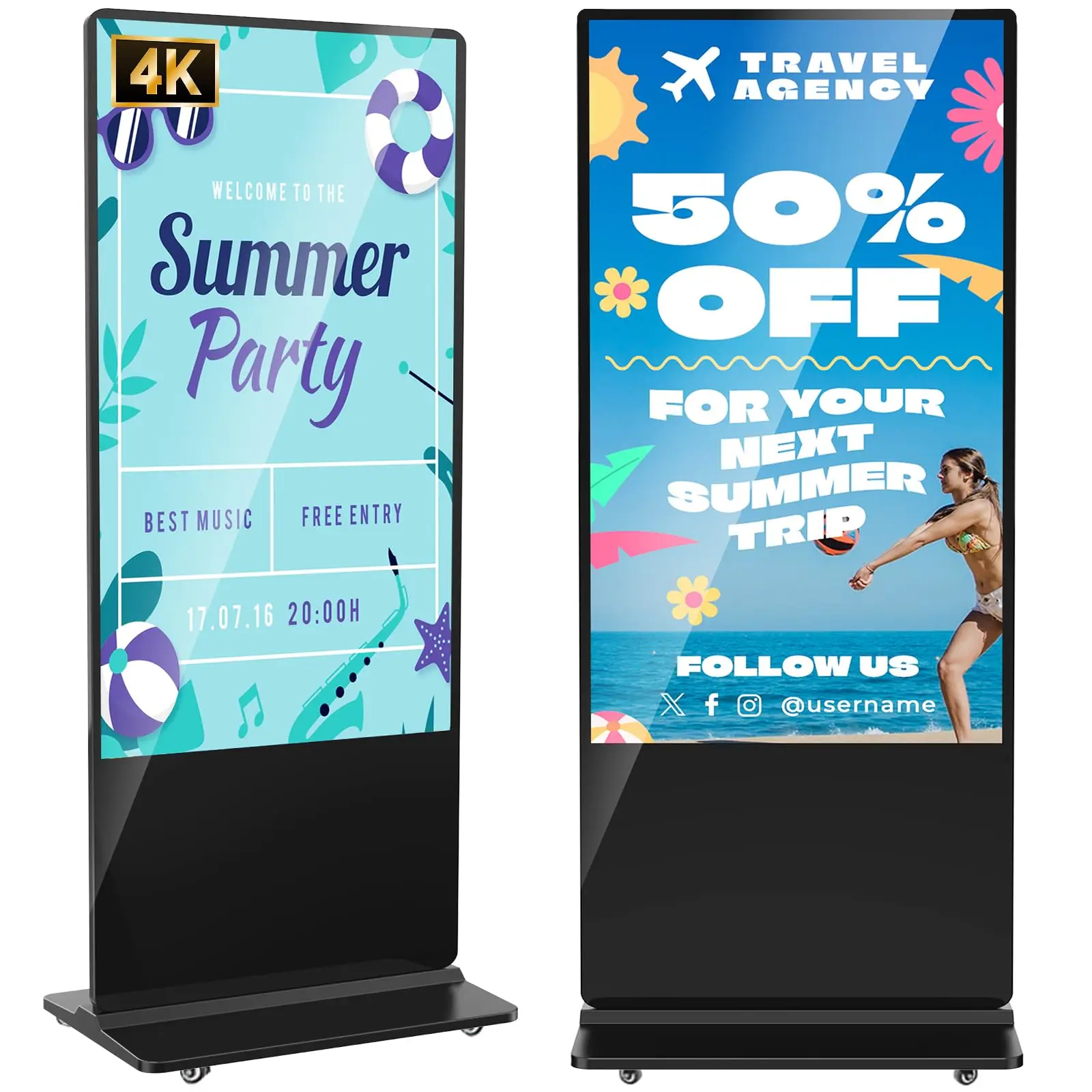 Écran Lcd : gamme « Displv » pour affichage publicitaire | La