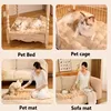 Ultra-Soft Pet mat Winter Warm Dog Blanket Cat bed Sofa Mat Super Comfortable Pet Blanket Pad Mat for Cats Dogs Sleeping Mat 5