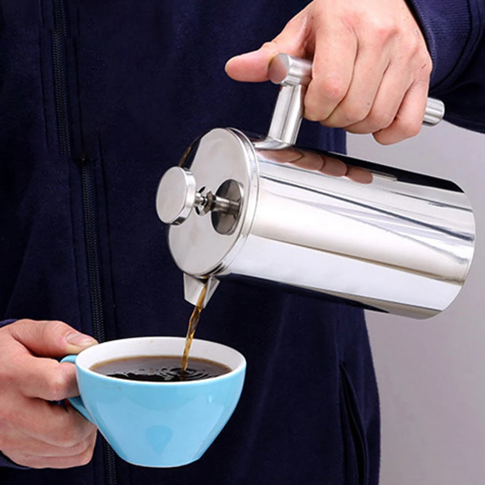 Coffee Brewing Pot Espresso French Filter Tea Brewer Coffee Maker Kettle Household Hand Punch