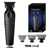 2299 Barber Cordless Hair Trimmer 0mm Zero Gapped Carving Clipper Detailer Professional Electric Finish Cutting Machine 1