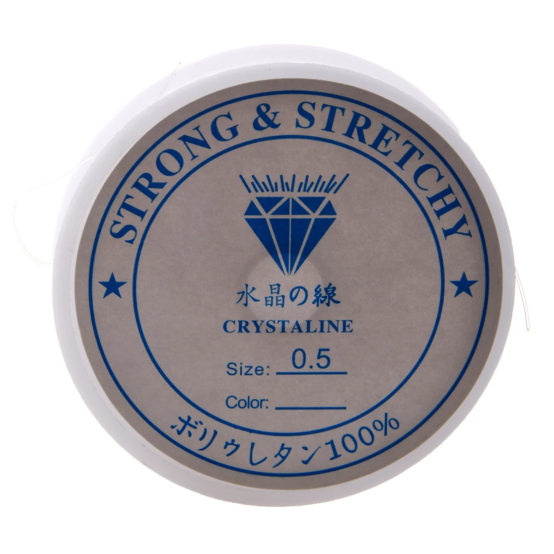

20 Meters Spool of Crystal Clear Strong Beading Thread Cord Wire Jewellery Making Stringing Necklaces Bracelets 0.5mm
