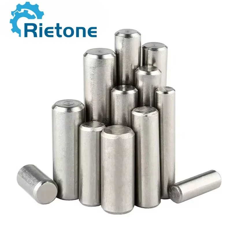 M1 M1.5 M2 M2.5 M3 M4 M5 M6 M8 Cylindrical Locating Dowel Pin 304 Stainless Steel Metal Fixed Shaft Pins Round Solid Rod GB119
