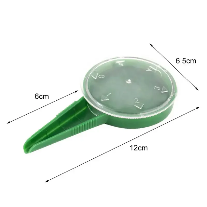 Plant Seed Sower  File Adjustable Planter Hand Held Seeding Dispenser Accessory Flower Grass Plant Seeder Garden Multifunction - 5