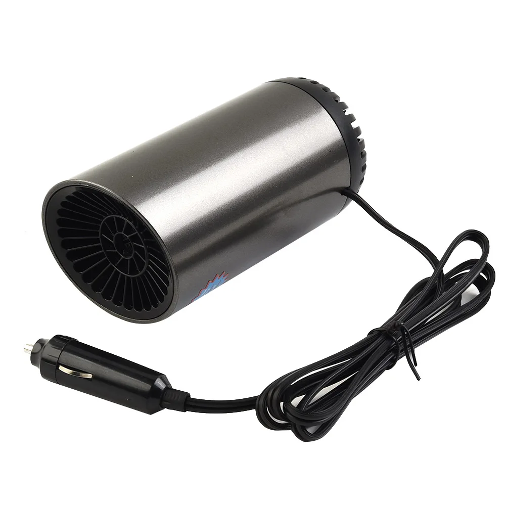 

1pc 12V 150W Car Heater Portable Auto Heater Cup Shape Car Warm Air Blower Electric Fan Windshield Defogging Demister Defroster