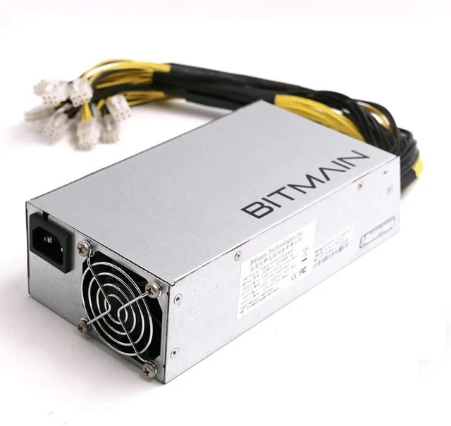 Новый серверный блок питания Bitmain APW7 PSU 1800 Вт 110 В 220 В для майнинга ASIC Antminer S9 S9i S9J S9K L3 plus z11j Antminer Z15 6