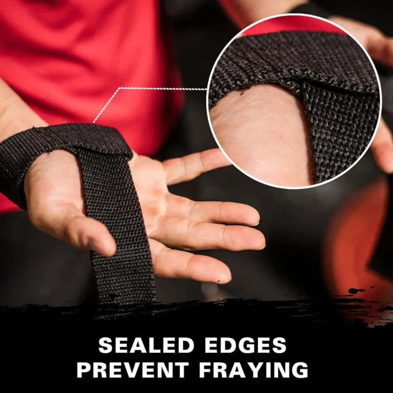 Weightlifting Wrist Straps Strength Training Adjustable Non-slip Gym Fitness Lifting Wrist Support Sports Grip Band