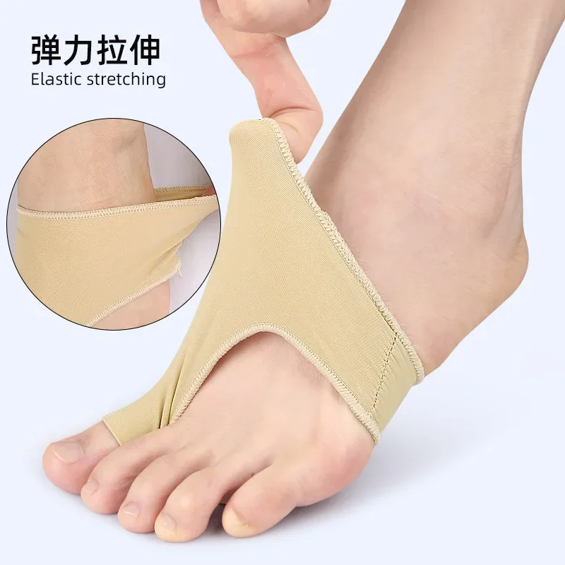 1pair Big Toe Bunion Corrector Adjustable Orthopedic Socks Toe Separator Pain Relief Hallux Valgus Feet Protector Foot Care Tool
