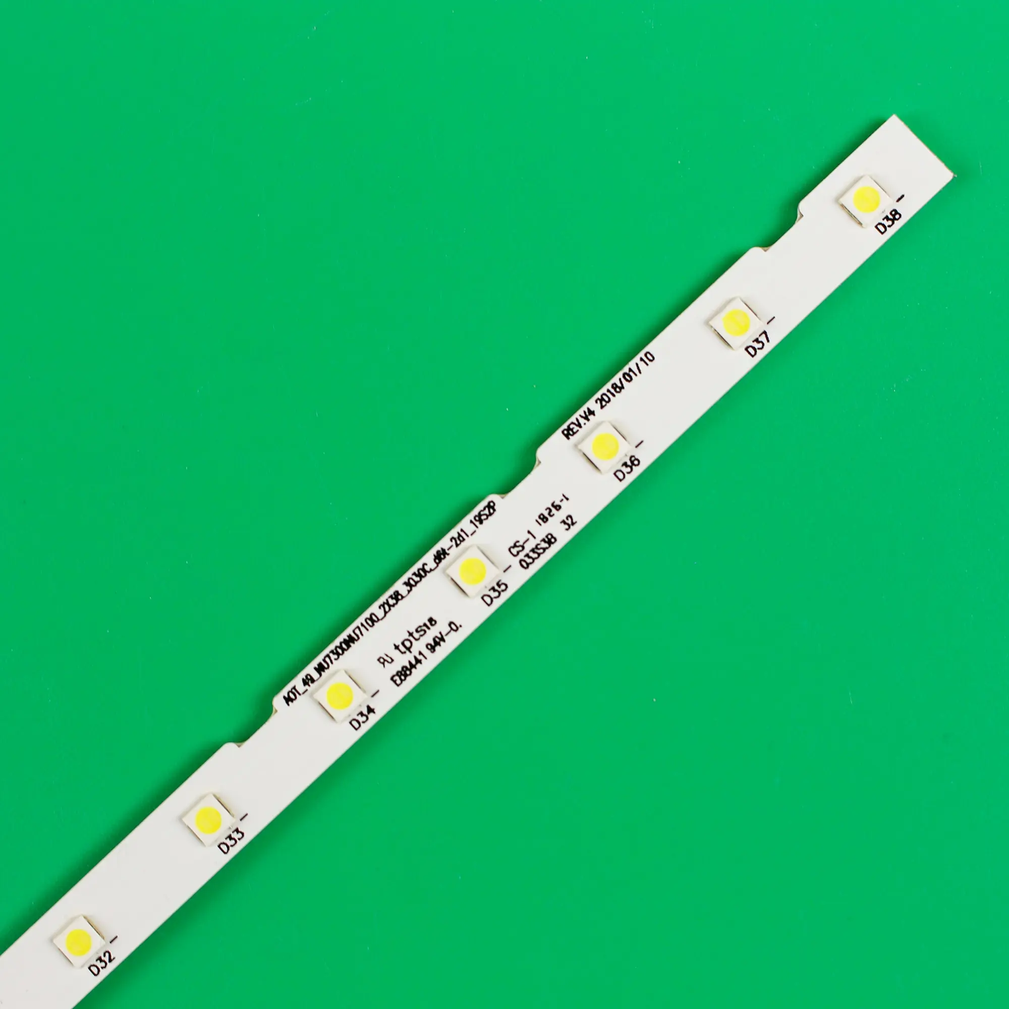 Tira Led para Samsung Ue49ru7300 Ue49nu7105 Ue49nu7105k Ue49nu77670u Ue49nu7020 Ue49nu7400 Bn9645953a Lm4100630a Lm41-00557a - Image 4