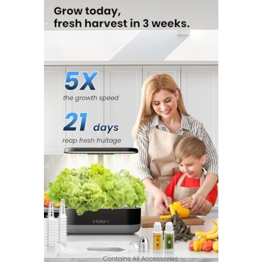 Indoor Hydroponics System Kit