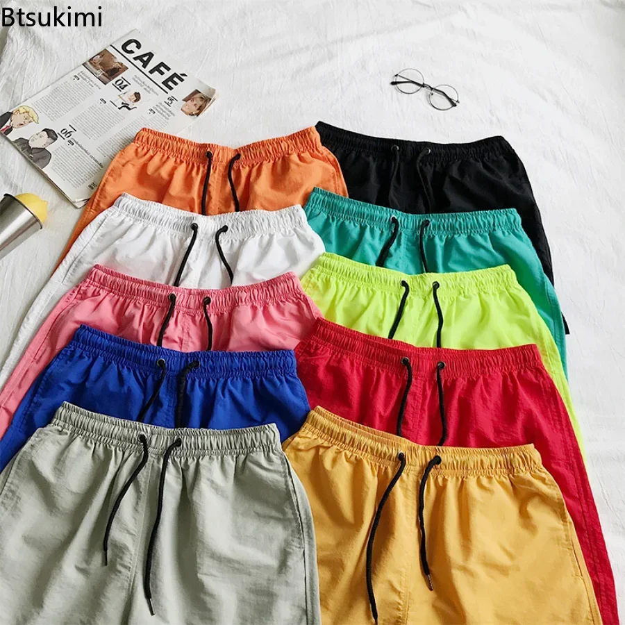 2025 Summer Men's Swimwear Swim Shorts Trunks Beach Board Shorts Swimming Pants Mens Running Sports Surffing Shorts Male M-5XL 4