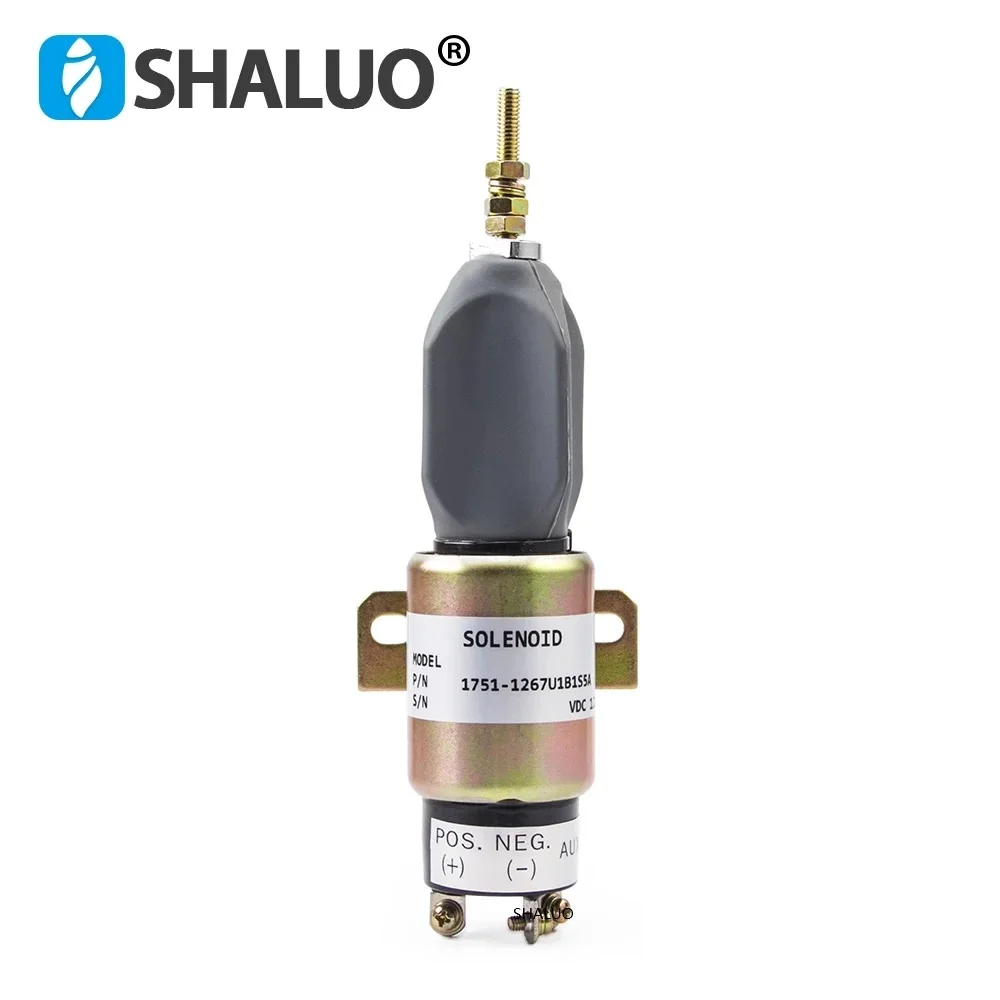 Diesel Engine Fuel Flame Out Shut off Stop Solenoid Value Fit 