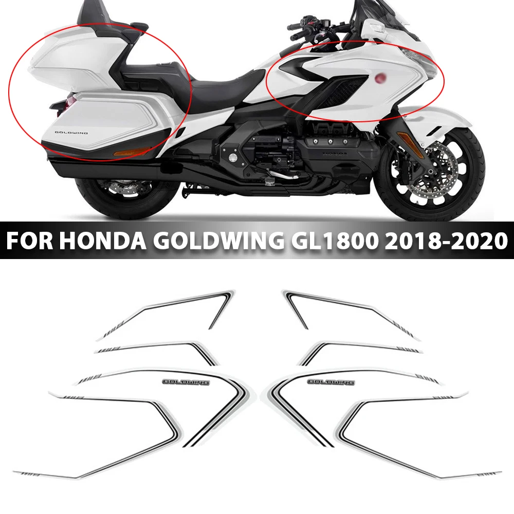 Motorcycle Touring Graphic Sticker Decal Kit Case For HONDA Goldwing GL1800 GL 1800 F6B 2018-2020 2019 Decal Stickers