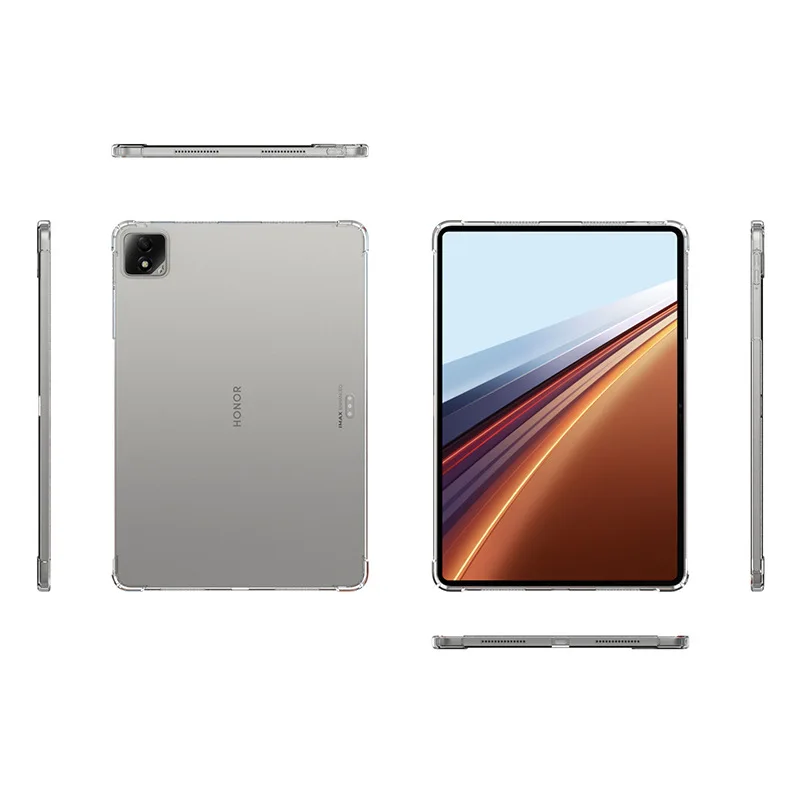 Transparent Shockproof TPU Back Cover