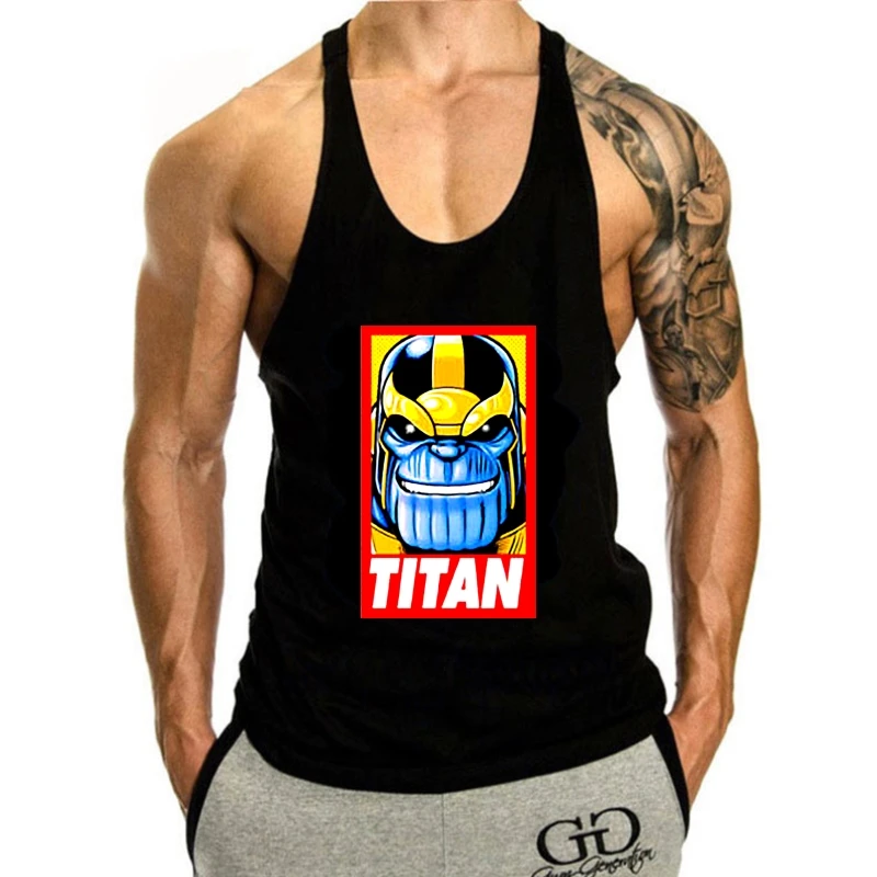 

Танос Титан пародия логотип майка для мужчин женщин унисекс футболка различных цветов Высокое качество 100%