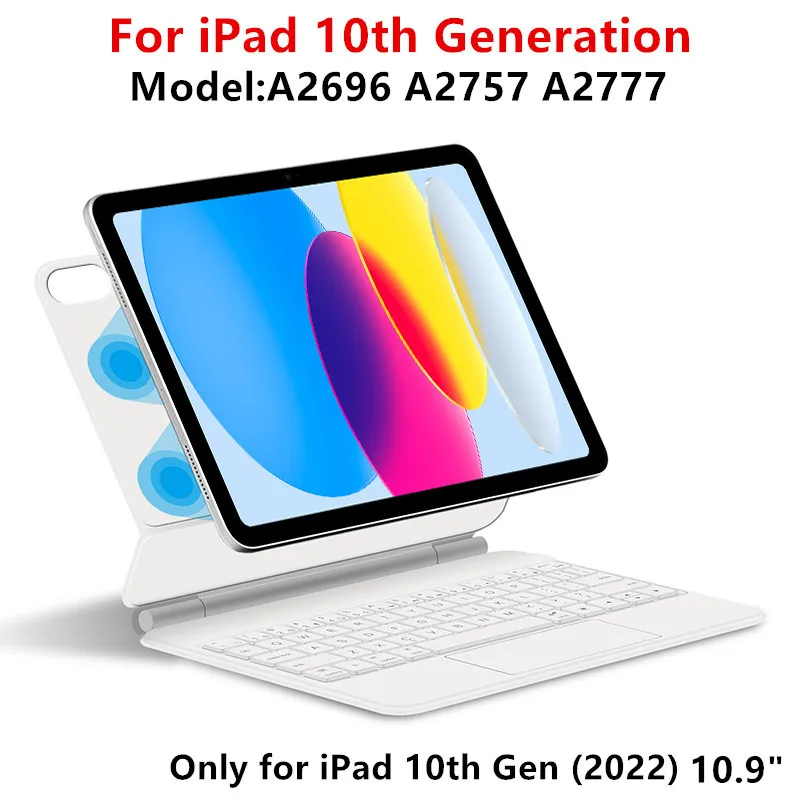 Magic Keyboard for iPad Pro 11 12.9 Air 4 Air 5 for iPad 10th