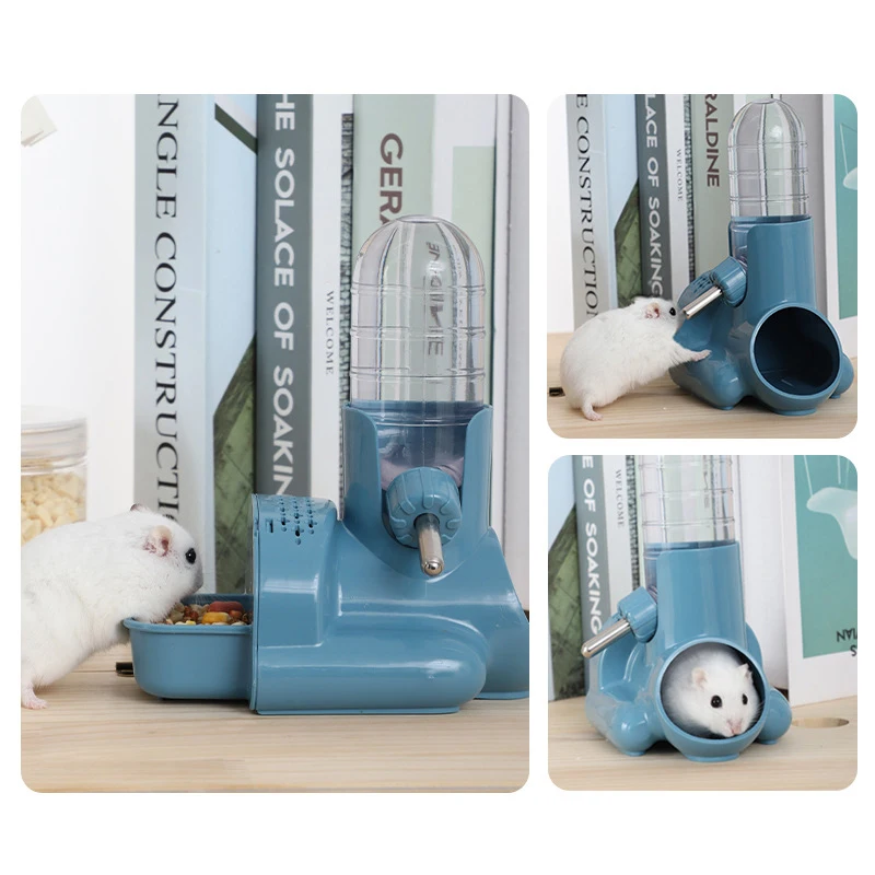 Hamster Automatic Feeder Small Water Feeder Vertical Rollerball Kettle Water Bottle Hedgehog Golden Pets Bear Rabbit Supplies