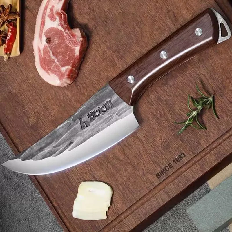 

Forged Boning Knife Butcher Knife Kitchen Chef Knives Forged Stainless Steel Meat Cleaver Butcher Vegetable Cutter Slicer Knife