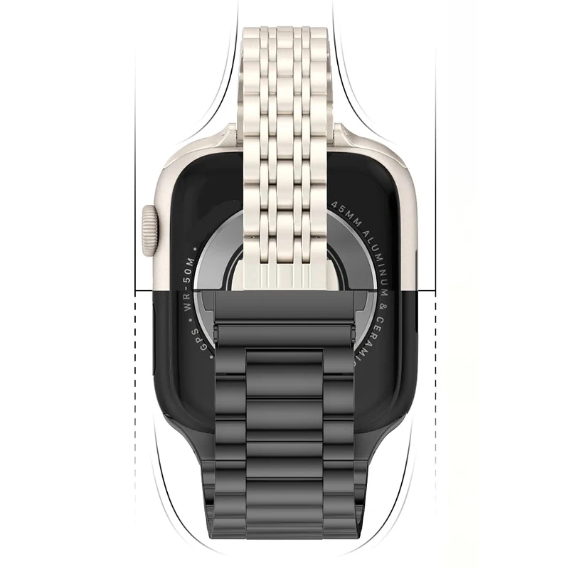 Premium Metal Band with TPU Case
