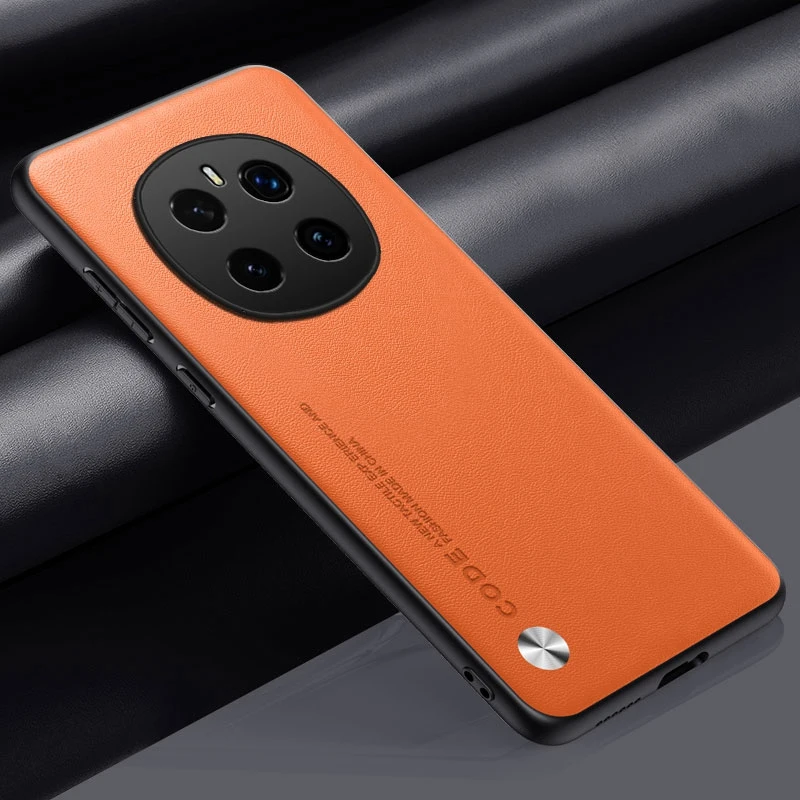 Luxury PU Leather Shockproof Phone Case - Full Protection Back Cover