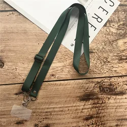 Universal Adjustable Detachable Crossbody Phone Lanyard - Anti - Lost Smartphone Shoulder Strap Rope (Green)