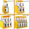 PBOBP 1/2/3 Tanks Commercial Ice-Cool Juice Smoothie Slush Maker Frozen Beverage Cold Drink Dispenser Vending Machine for Home 2