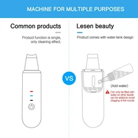 Ultrasonic Skin Scrubber Face Spatula Pore Cleaner Blackhead Remover Facial Lifting Ion Deep Cleansing Beauty Device For Home Us 5