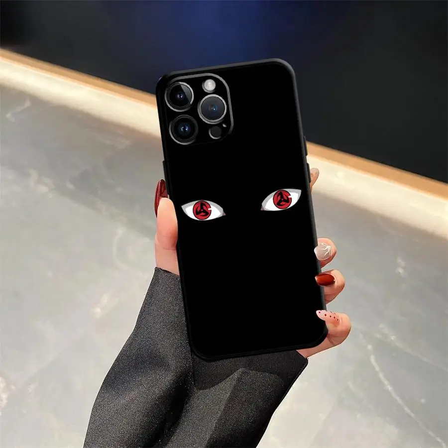 Black Soft Anime Ninja Phone Cover Case