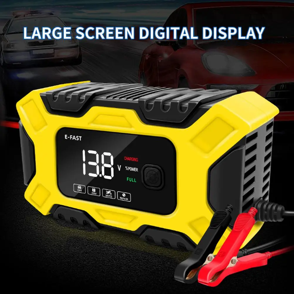 lancol micro200 pro car battery tester 12v 40 2000cca lead acid battery analyzer cranking test charging test diagnostic tool Car Battery Charger  Practical Full Automatic UK Plug  Smart Lead Acid Battery Charger Car Supplies