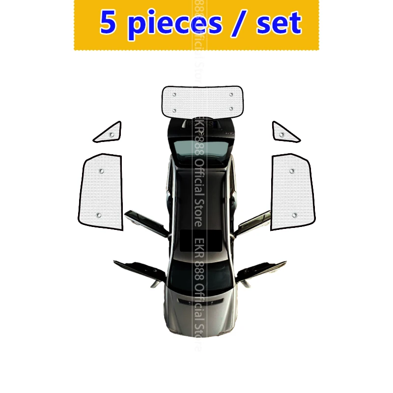 Pare-Soleil Voiture YEE PIN Pour Citroën C4 E-C4 2022-2023 - Protection UV Et Chaleur