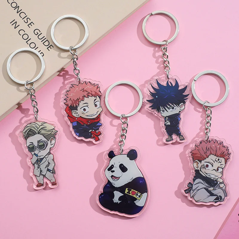 Enchantment Keychain Animation Cartoon Cute Acrylic Pendant Backpack Bag Ornaments Gifts. Decoration Chambre Bebe