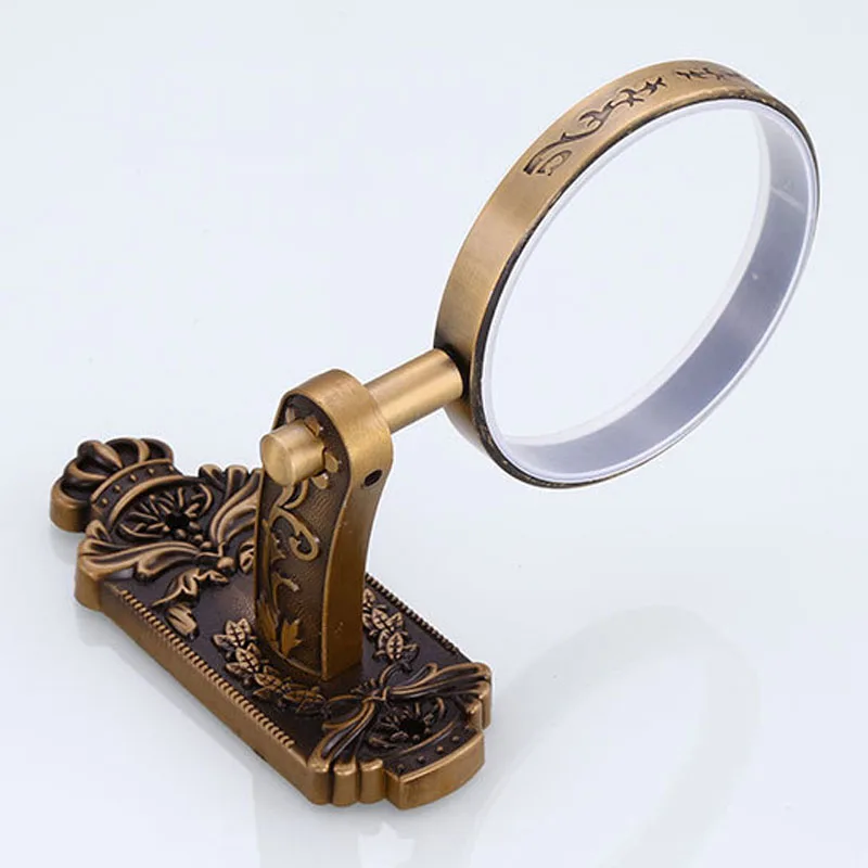 Bathroom Accessories Toilet Brush Holder Antique Brass Luxury Bathroom Accessories Wall Mounted Aluminum Bathroom Toilet Brush Holder with Brush