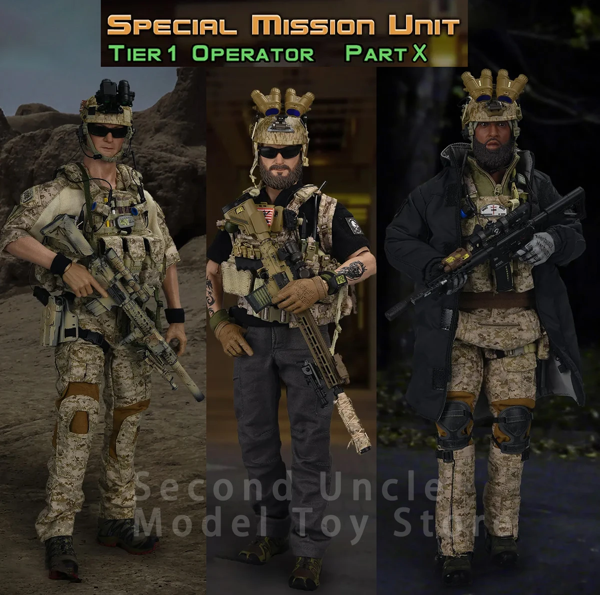 Easy&Simple ES 26030 A/B/C 1/6 SMU Special Mission Unit Tier 1