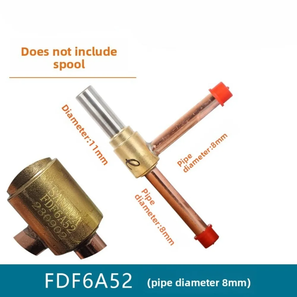 신형 FDF2A65/95/FDF6A52/FDF8A08 일반적으로 닫힌 전기식 양방향 밸브 산화 에어컨용 FDF2A FDF6A FDF8A 시리즈 부품