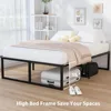 18 Inch Full Size Bed Frame Heavy Duty Metal Platform No Box Spring Needed, Easy Assembly Noise Free, Full Size Bed Frame 6