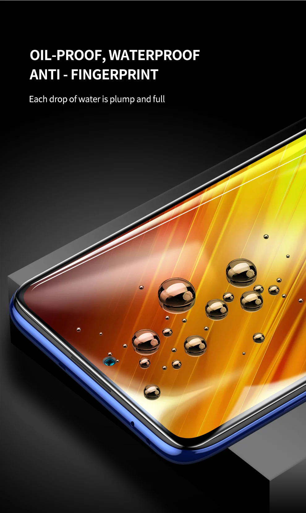 SmartDevil Vollständige Abdeckung aus gehärtetem Glas für Xiaomi POCO F6 X3 Pro GT X3 Displayschutzfolie für Poco F6 Pro HD – Detail 8